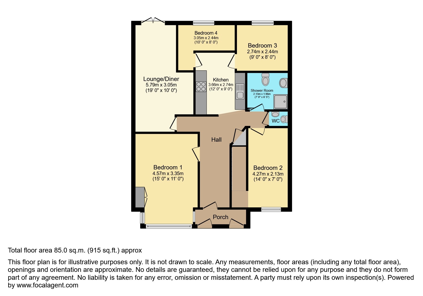 Floor plan of this Property