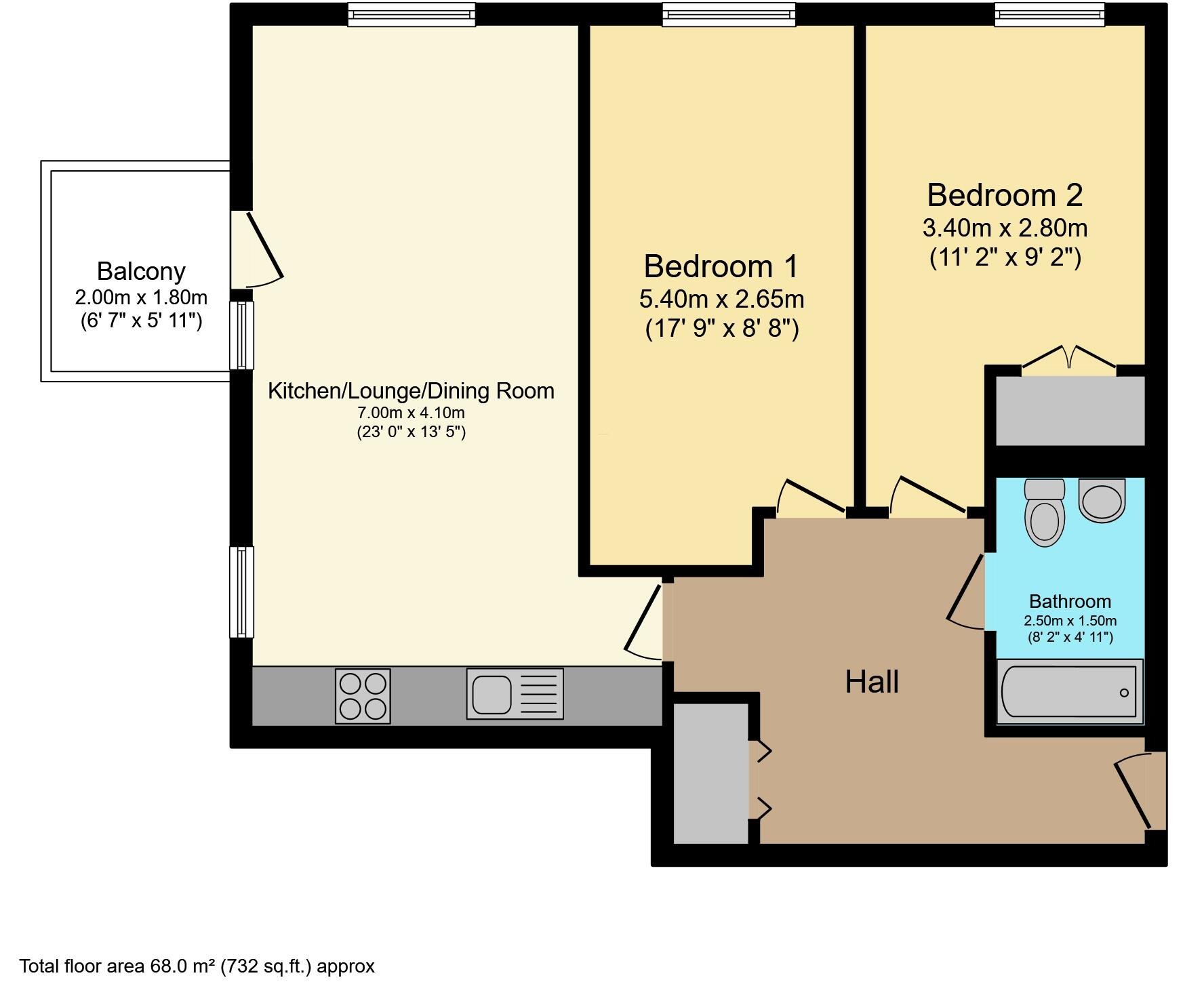 Floor plan of this Property