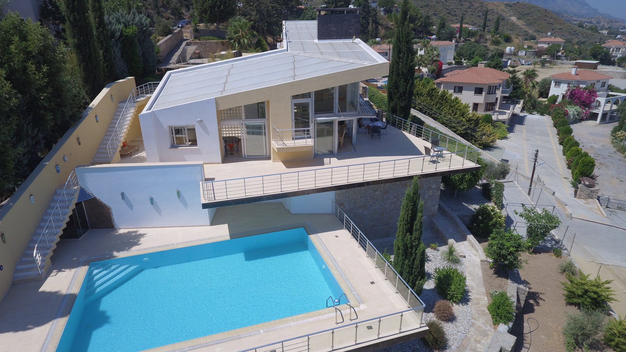 The Epitome of Cyprus Luxury Living, with Panoramic Views of the Mediterranean at an Elevated Level, Yesiltepe