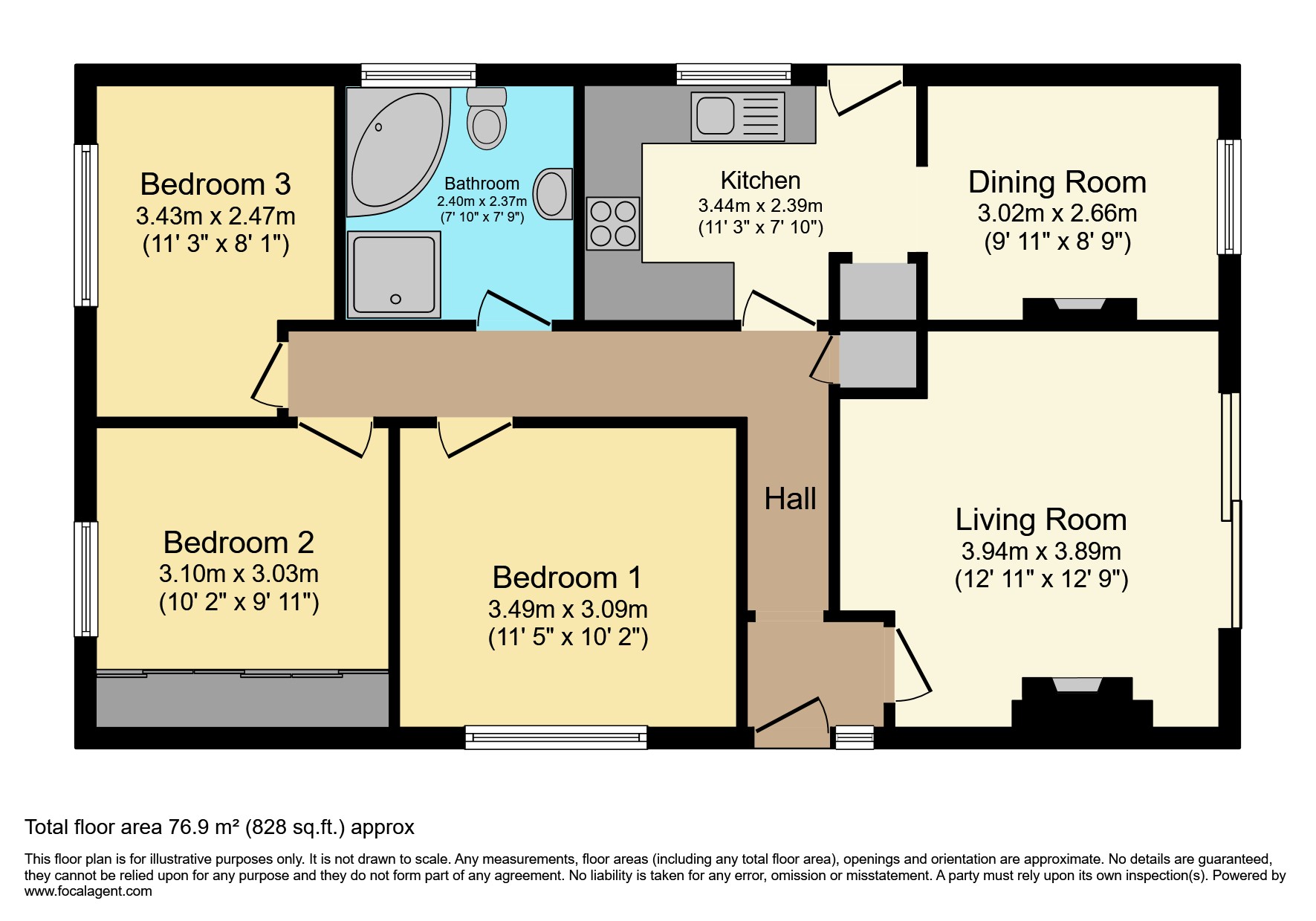 Floor plan of this Property