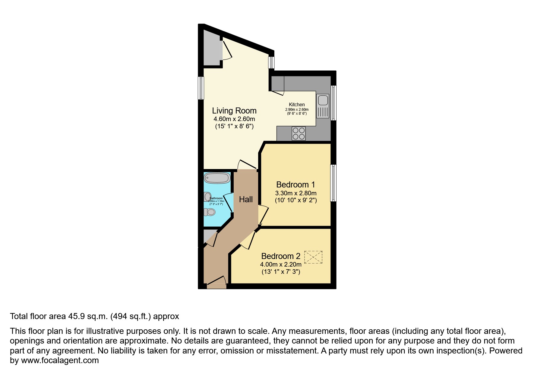 Floor plan of this Property
