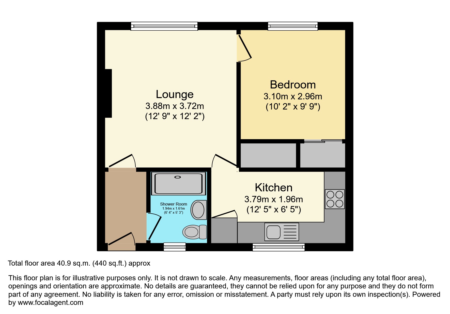 Floor plan of this Property