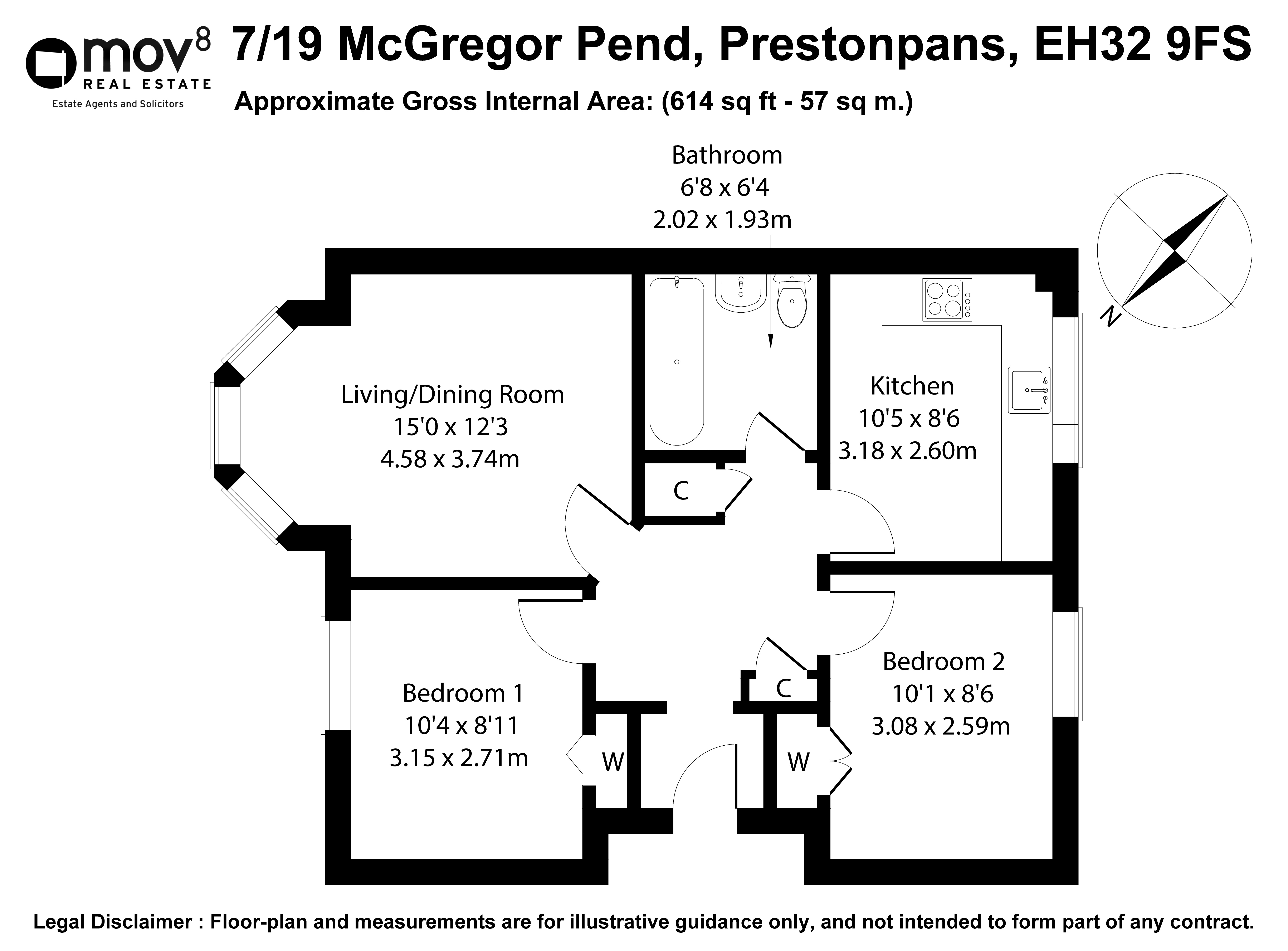 Floorplan 1 of 7/19, Mcgregor Pend, Prestonpans, East Lothian, EH32 9FS