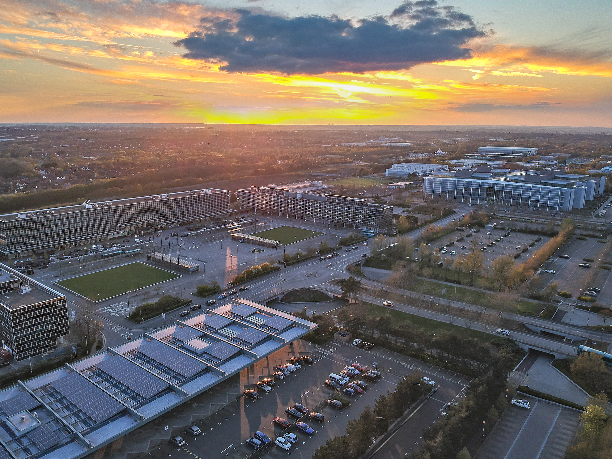 Silbury Boulevard , Milton Keynes , Buckinghamshire Image