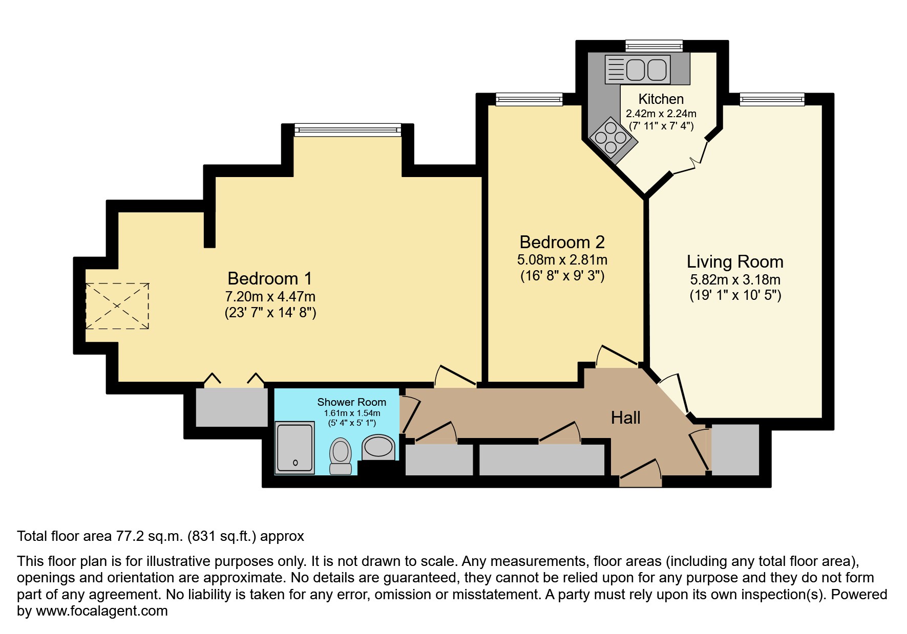 Floor plan of this Property
