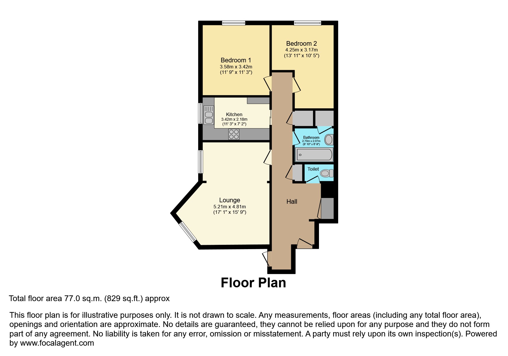 Floor plan of this Property