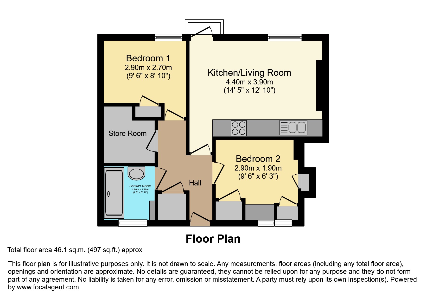 Floor plan of this Property