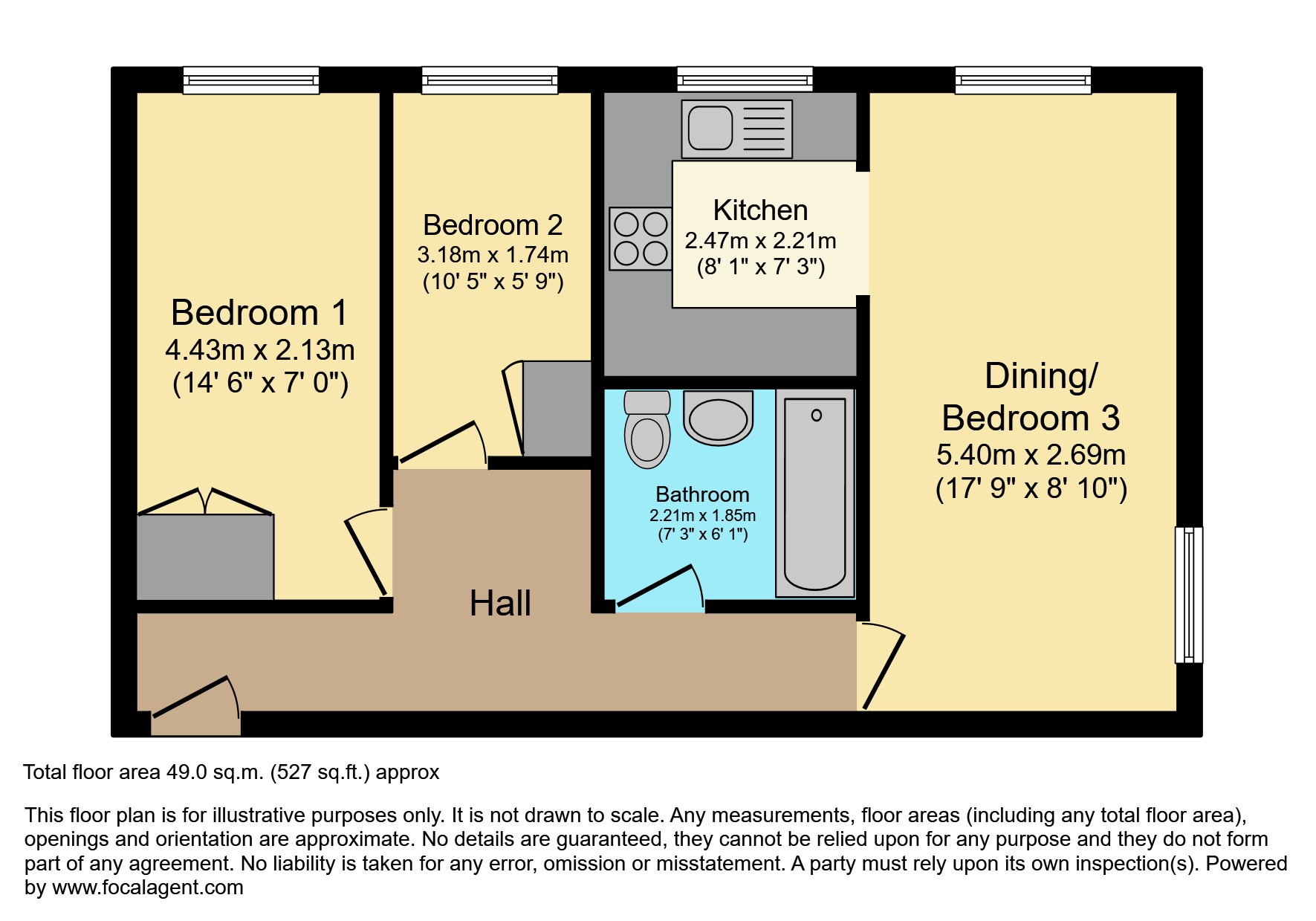 Floor plan of this Property