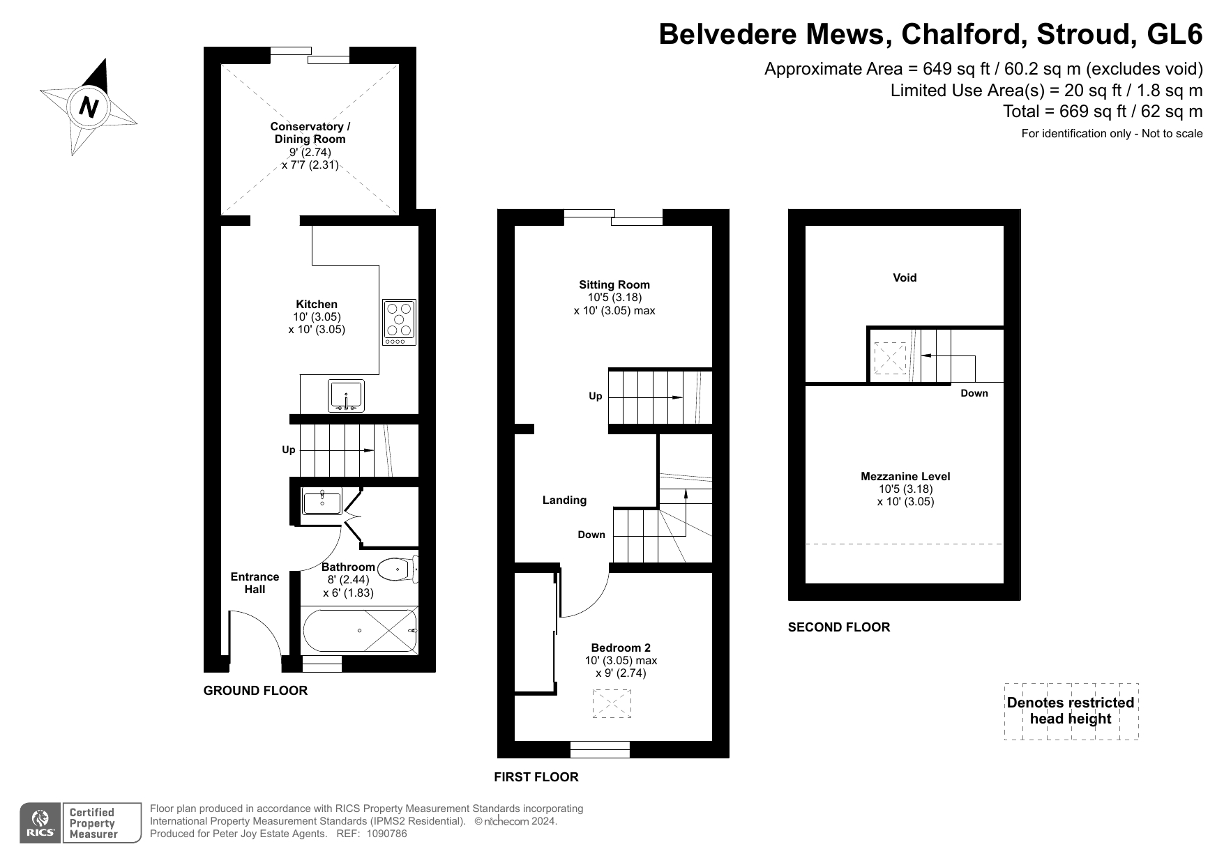 Belvedere Mews, Stroud Peter Joy Estate Agents