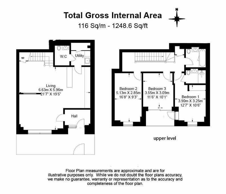 3 bedroom(s) apartment to sale in Felar Walk, Colindale, London-Floorplan