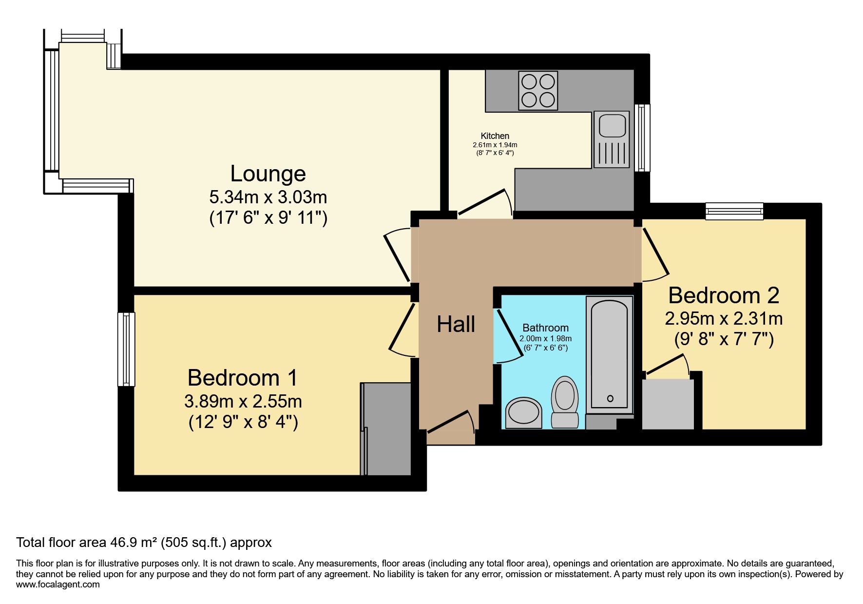 Floor plan of this Property