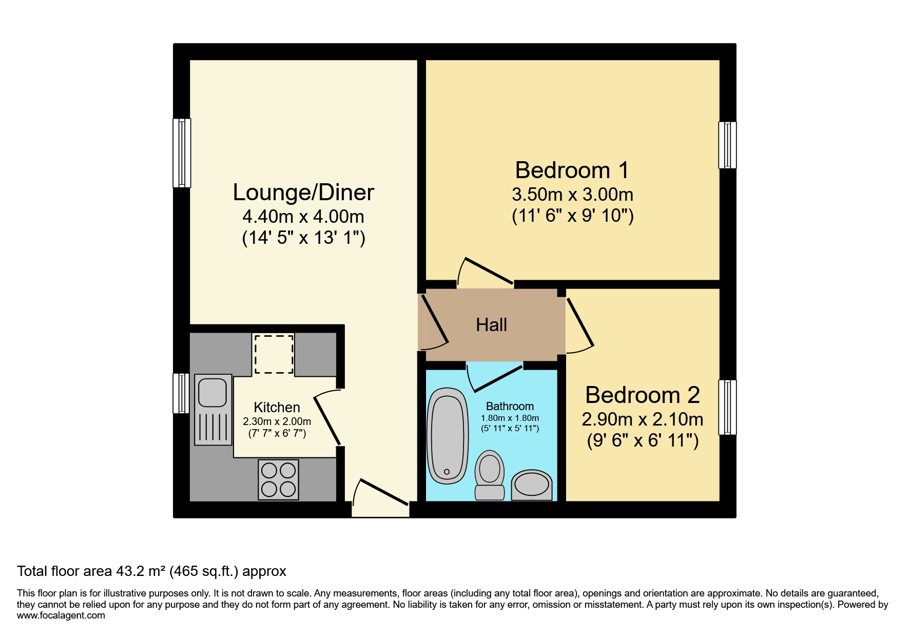Floor plan of this Property