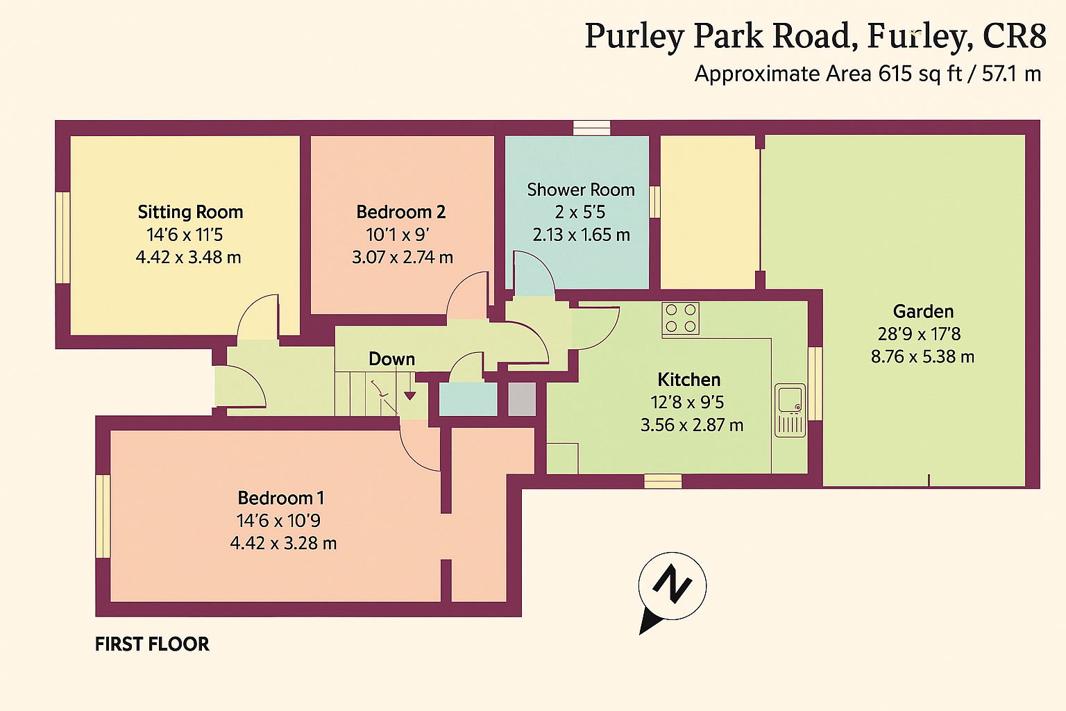 Floor plan of this Property