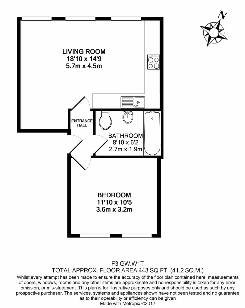 1 bedroom(s) apartment to sale in Grafton Way, Fitzrovia, London-Floorplan